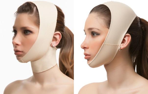 Face bandage after