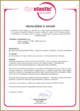 Lipoelastic Compression Underwear Quality Certificate